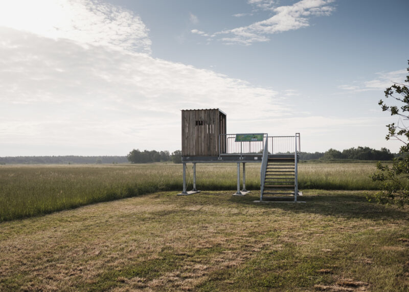 Der Aussichtspunkt für Besucher