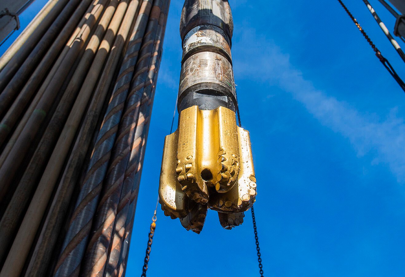 Moderne Bohrtechnik zum Erschließen neuer Lagerstätten