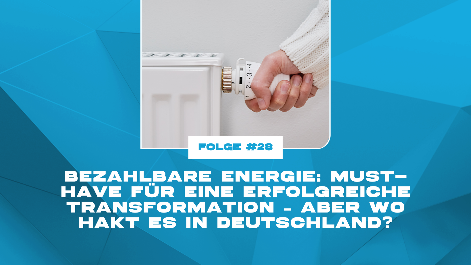 Bezahlbare Energie: Must-have für eine erfolgreiche Transformation – aber wo hakt es in Deutschland?