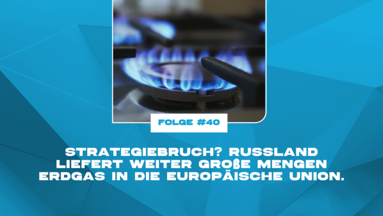 Strategiebruch? Russland liefert weiter große Mengen Erdgas in die Europäische Union.