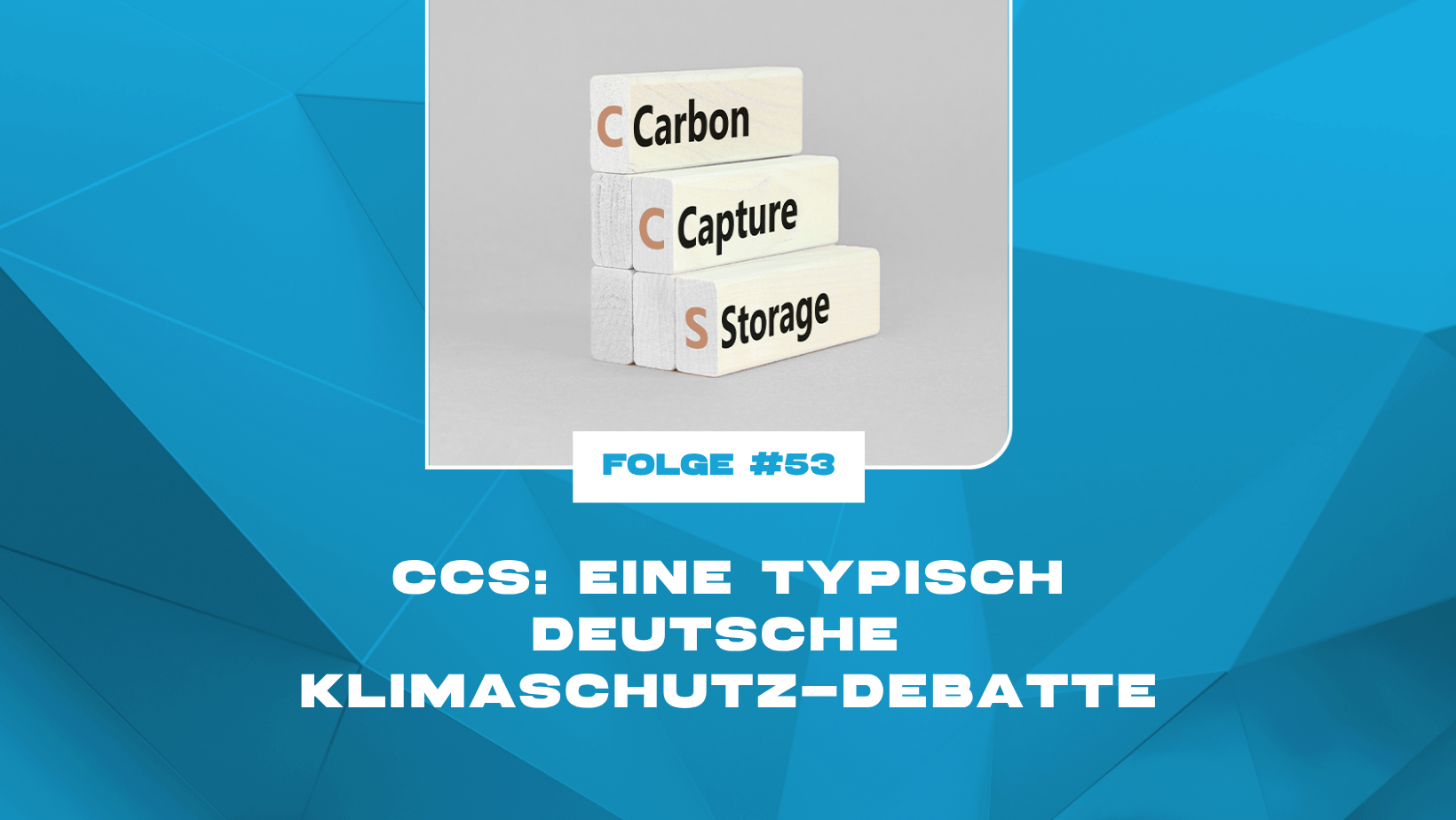 CCS: Eine typisch deutsche Klimaschutz-Debatte