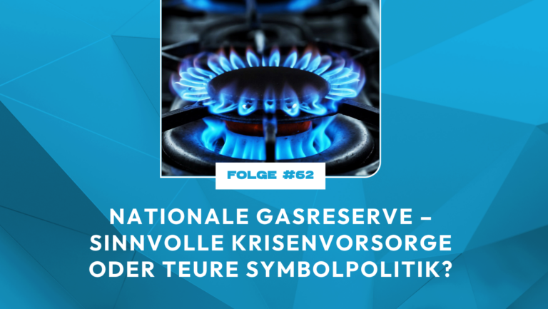 Nationale Gasreserve – sinnvolle Krisenvorsorge oder teure Symbolpolitik?