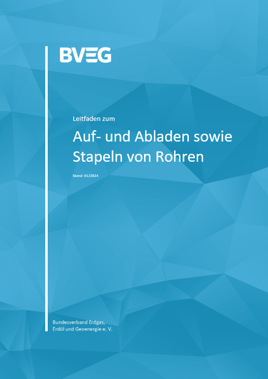 BVEG Leitfaden zum Auf- und Abladen sowie Stapeln von Rohren